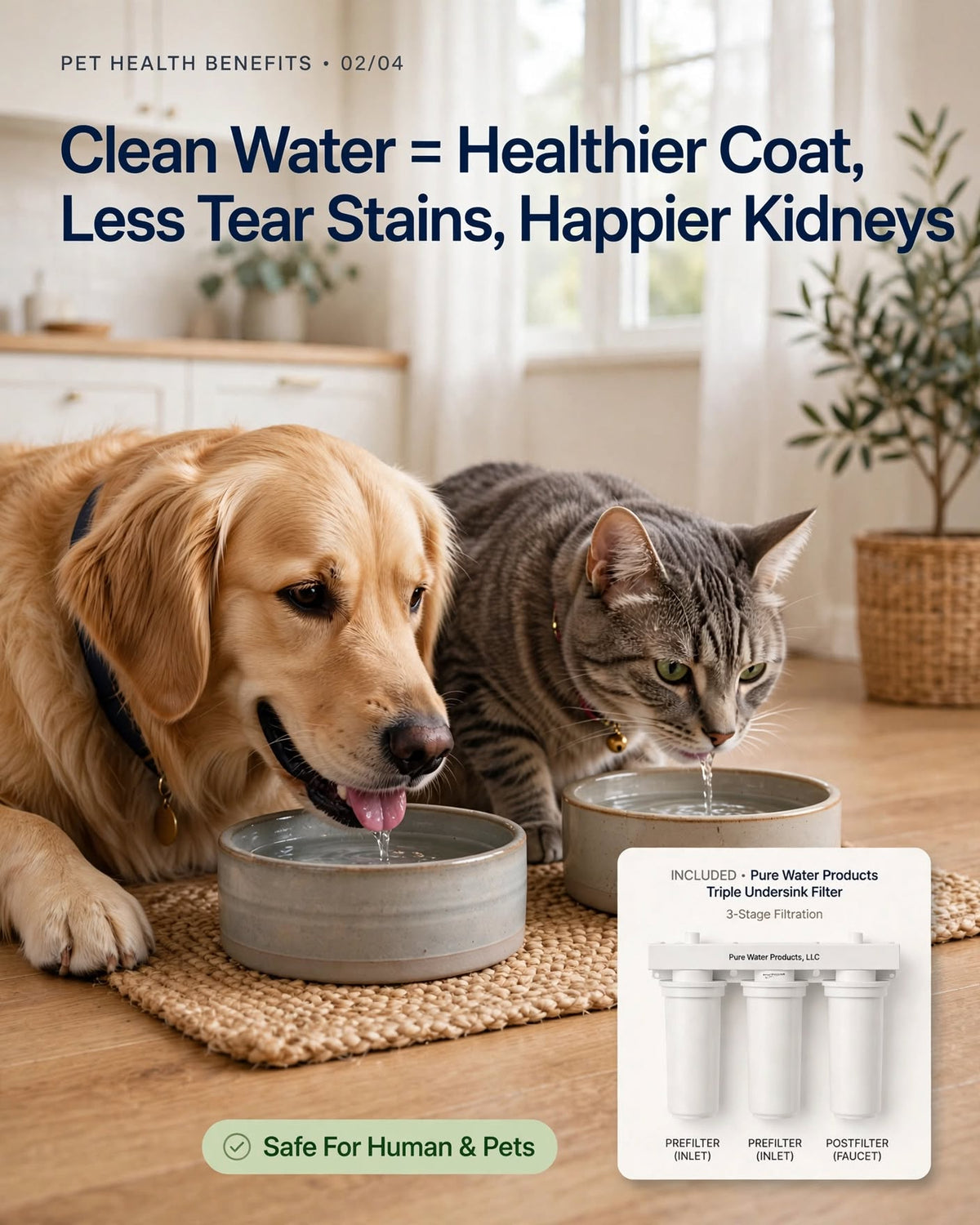 Water filtering system